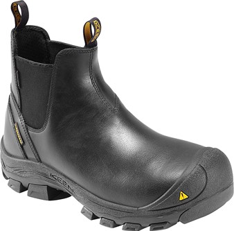 New Keen Utility Portland PR Slip on Men Safety Toe Work Boot Black 11 ...